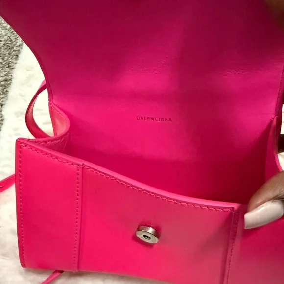 Balenciaga Neon Pink Mini Bag - Picture 6 of 8